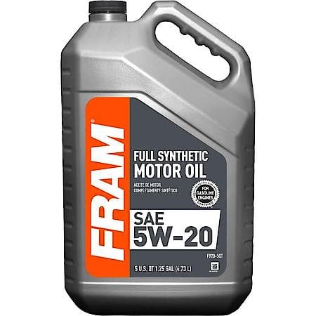 5W-20 Full Synthetic Motor Oil, Faster Oil Flow, 5 Quart