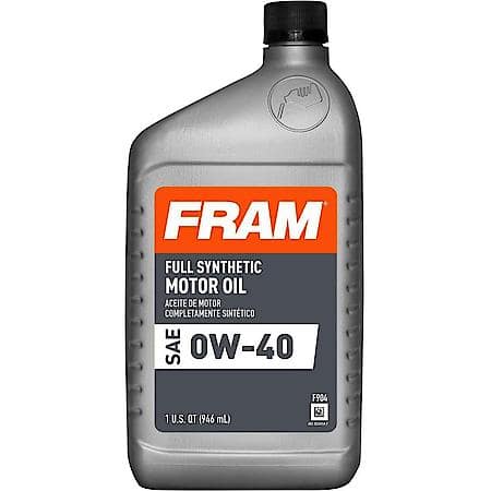 0W-40 Full Synthetic Motor Oil, Helps Extend Full Synthetic Motor Life, 1 Quart