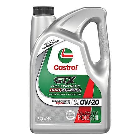 GTX 5W-30 Full Synthetic Motor Oil, Protects Up to 10,000 Miles, 5 Quart