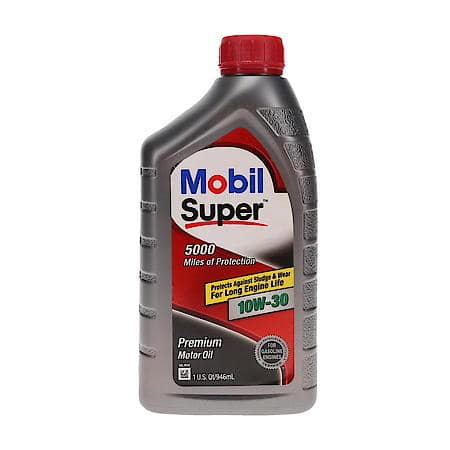 10W-30 Synthetic Blend Motor Oil, 1 Quart