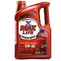 High Mileage with MaxLife Technology Synthetic Blend 5W-30 Motor Oil: Maximize Engine Life, 5 Quart