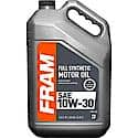 10W-30 Full Synthetic Motor Oil, Ultimate Protection, 5 Quarts