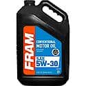 5W-30 Conventional Motor Oil, Low-Speed Pre-Ignition Control, 5 Quart