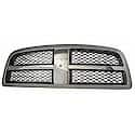 New Standard Replacement Grille, Chrome Frame With Chrome Insert, With Big Horn Package