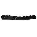 Passenger Side Rear Lower Bumper Cover Support, Made Of Plastic