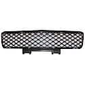 New Standard Replacement Bumper Grille, Air Inlet, Matte Black