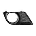 Passenger Side Fog Light Bezel, Except SRT8 Models, Black