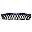 New Standard Replacement Front Bumper Lower Grille, For Hatchback Models, Without Turbo, Matte-Black