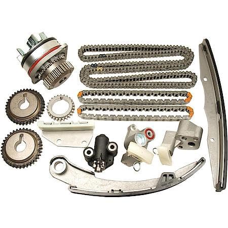 Primary Timing Chain Kit: Exact Fit, 210, 66 Links, Timing Components, Water Pump, & More