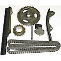 Primary Timing Chain Kit: Exact Fit, 110 Links, Timing Components, With Sprockets