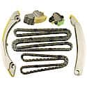 Primary Timing Chain Kit: Exact Fit, 168 Links, Timing/Balance Shaft Components, Without Sprockets