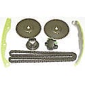 Primary Timing Chain Kit: Exact Fit, 144 Links, Timing Components, With Sprockets