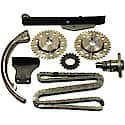 Primary Timing Chain Kit: Exact Fit, 124 Links, Timing Components, With Sprockets