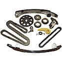 Primary Timing Chain Kit: Exact Fit, 134 Links, Timing/Oil Pump Components, With Sprockets