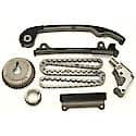 Primary Timing Chain Kit: Exact Fit, 154 Links, Timing Components, With Sprockets