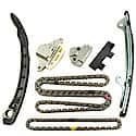 Primary Timing Chain Kit: Exact Fit, 164 Links, Timing/Balance Shaft Components, Without Sprockets