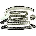 Primary Timing Chain Kit: Exact Fit, 138 Links, Timing/Oil Pump Components, Without Sprockets