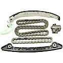 Primary Timing Chain Kit: Exact Fit, 138 Links, Timing/Oil Pump Components, Without Sprockets