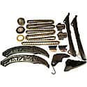 Primary Timing Chain Kit: Exact Fit, 178 Links, Timing/Oil Pump Components, With Sprockets