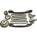 Primary Timing Chain Kit: Exact Fit, 144 Links, Timing/Oil Pump Components, With Sprockets