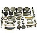 Primary Timing Chain Kit: Exact Fit, 114, 96 Links, Timing Components, Phasers, Solenoids, & More