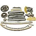 Primary Timing Chain Kit: Exact Fit, 176 Links, Timing/Oil Pump Components, With Sprockets