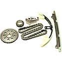 Primary Timing Chain Kit: Exact Fit, 132 Links, Timing Components, With Sprockets