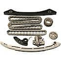 Primary Timing Chain Kit: Exact Fit, 134 Links, Timing/Oil Pump Components, With Sprockets