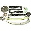 Primary Timing Chain Kit: Exact Fit, 134 Links, Timing/Oil Pump Components, With Sprockets