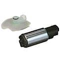 Electric Fuel Pump and Strainer Set: 12V, With 2 Male Pin Terminals, External Strainer