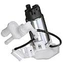 Electric Fuel Pump and Strainer Set: 12V, With 2 Male Blade Terminals, External Strainer