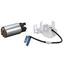 Electric Fuel Pump and Strainer Set: 12V, With 2 Male Blade Terminals, External Strainer