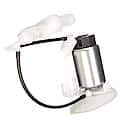 Electric Fuel Pump and Strainer Set: 12V, With 2 Male Blade Terminals, External Strainer