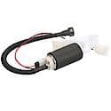 Electric Fuel Pump and Strainer Set: 12V, With 2 Female Pin Terminals, External Strainer