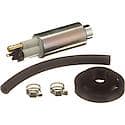 Electric Fuel Pump: With Hose Clamps, Hose Piece, Isolator