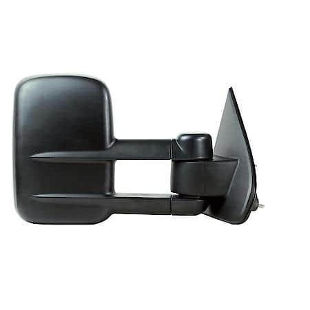 Towing Mirror Assembly: Passenger Side, Manual Adjustment, Foldable, 1 Pk