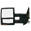 Towing Mirror Assembly: Driver Side, Power Adjustment, Heated, Foldable, 1 Pk