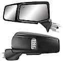 Snap & Zap Towing Mirror : Easy Clip-on Install, Sold as a Pair, Includes Storage Bag