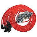 808490 Flame-Thrower Spark Plug Wires 8 cyl 8mm Universal 90 Degree Red