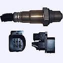 Wideband Oxygen Sensor: Upstream, 5 Wire, 16.22" Long, Heated, Exact Fit