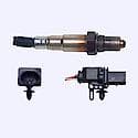 Wideband Oxygen Sensor: 5 Wire, 13.15" Long, Heated, Exact Fit