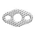 2 Bolt Exhaust Pipe Flange Gasket: Metal with Fiber, Heat Resistant, Premium Materials