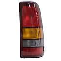 New Economy Replacement Passenger Side Tail Light Lens And Housing, Fleetside, Except 3500 Series