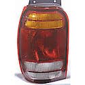 New CAPA Certified Standard Replacement Driver Side Tail Light Lens And Housing