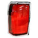 New Economy Replacement Driver Side Tail Light Lens And Housing, Without Emblem