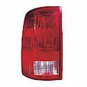 New CAPA Certified Premium Replacement Driver Side Tail Light Assembly, Non LED Bulb Type