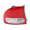 New Economy Replacement Driver Side Outer Tail Light Lens And Housing