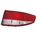 New CAPA Certified Standard Replacement Passenger Side Outer Tail Light Lens And Housing