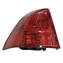 New Economy Replacement Driver Side Outer Tail Light Lens And Housing, Quarter Panel Mounted