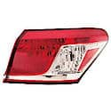 New Standard Replacement Passenger Side Outer Tail Light Lens And Housing